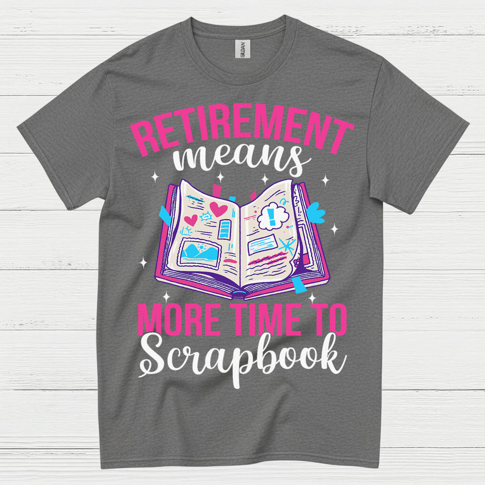 Retirement Scrapbooking Lover Memory Keeper T Shirt