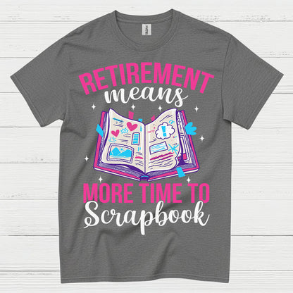 Retirement Scrapbooking Lover Memory Keeper T Shirt