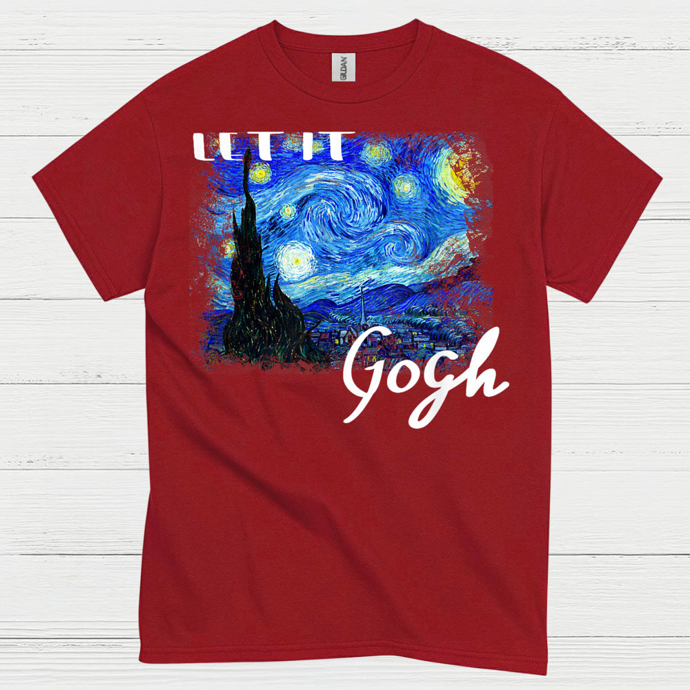 Let It Gogh Art T Shirt