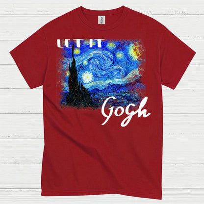Let It Gogh Art T Shirt