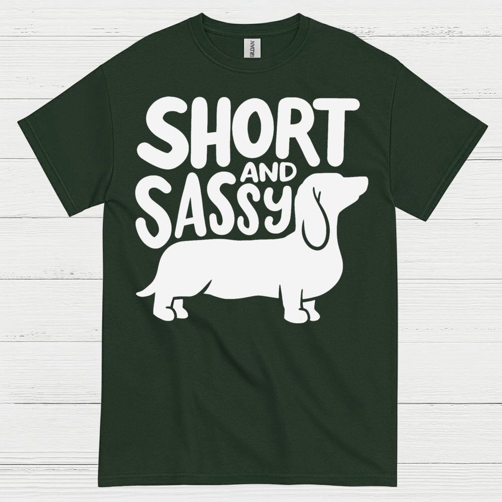 Short And Sassy Dachshund T Shirt