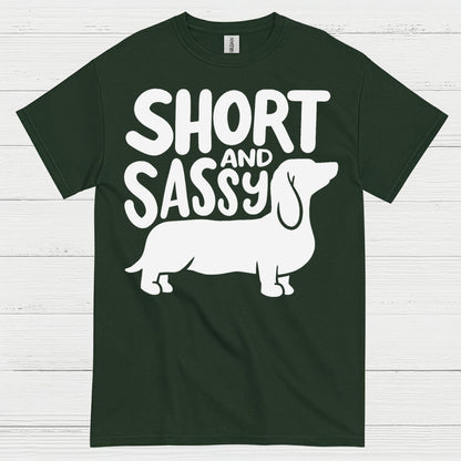 Short And Sassy Dachshund T Shirt