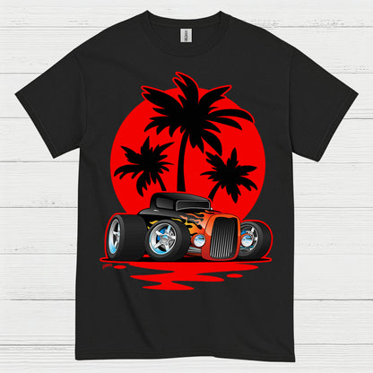 Sunset Hot Rod T Shirt