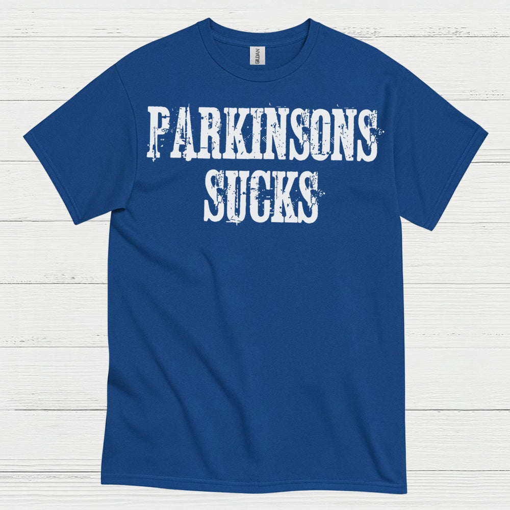 Parkinsons Sucks Strong Statement T Shirt