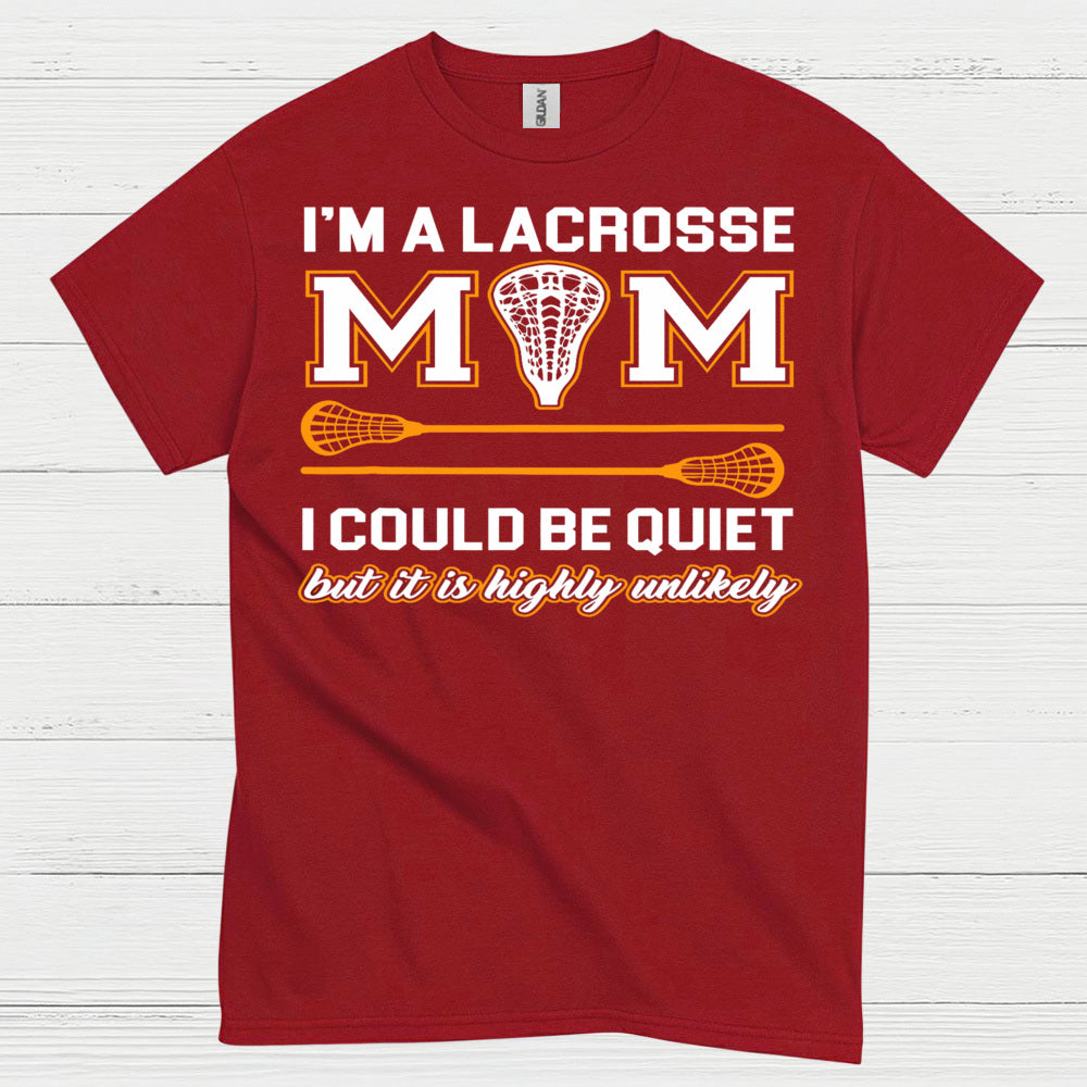 Lacrosse Mom Funny Sports T Shirt