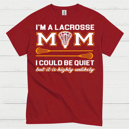 Lacrosse Mom Funny Sports T Shirt