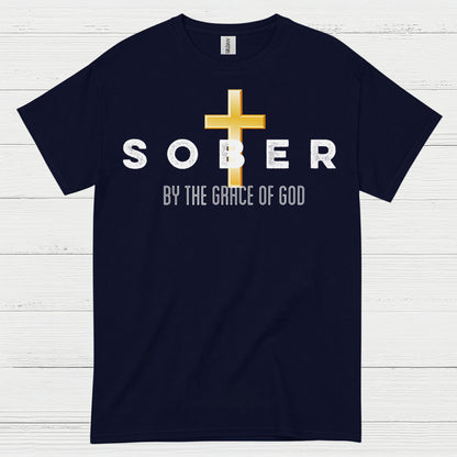 Sober By The Grace Of God T Shirt