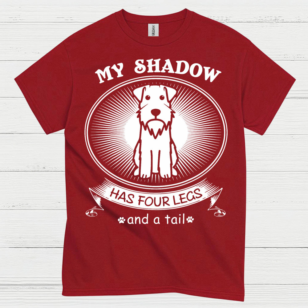My Shadow Has Four Legs Dog Lover T Shirt