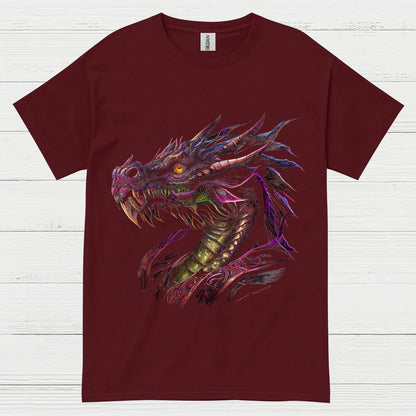 Fierce Dragon Head T Shirt