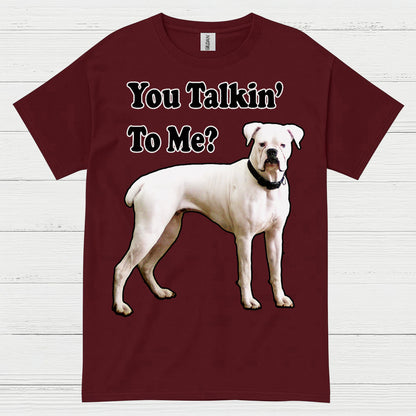 You Talkin To Me Boxer T Shirt