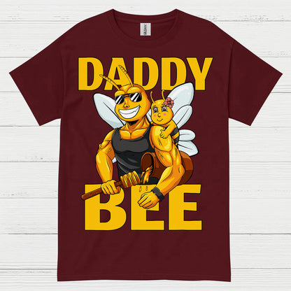 Daddy Bee Funny Fatherhood T Shirt