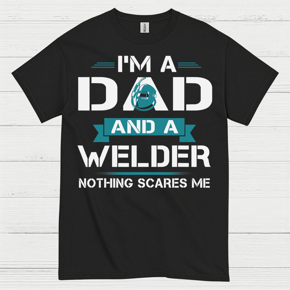 Dad And Welder Pride T Shirt