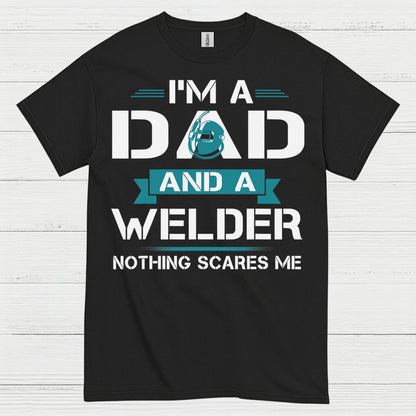 Dad And Welder Pride T Shirt