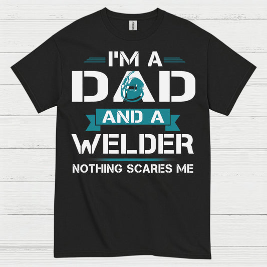 Dad And Welder Pride T Shirt
