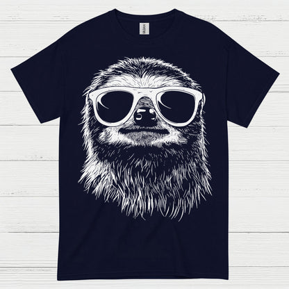 Cool Sunglasses Sloth Graphic T Shirt