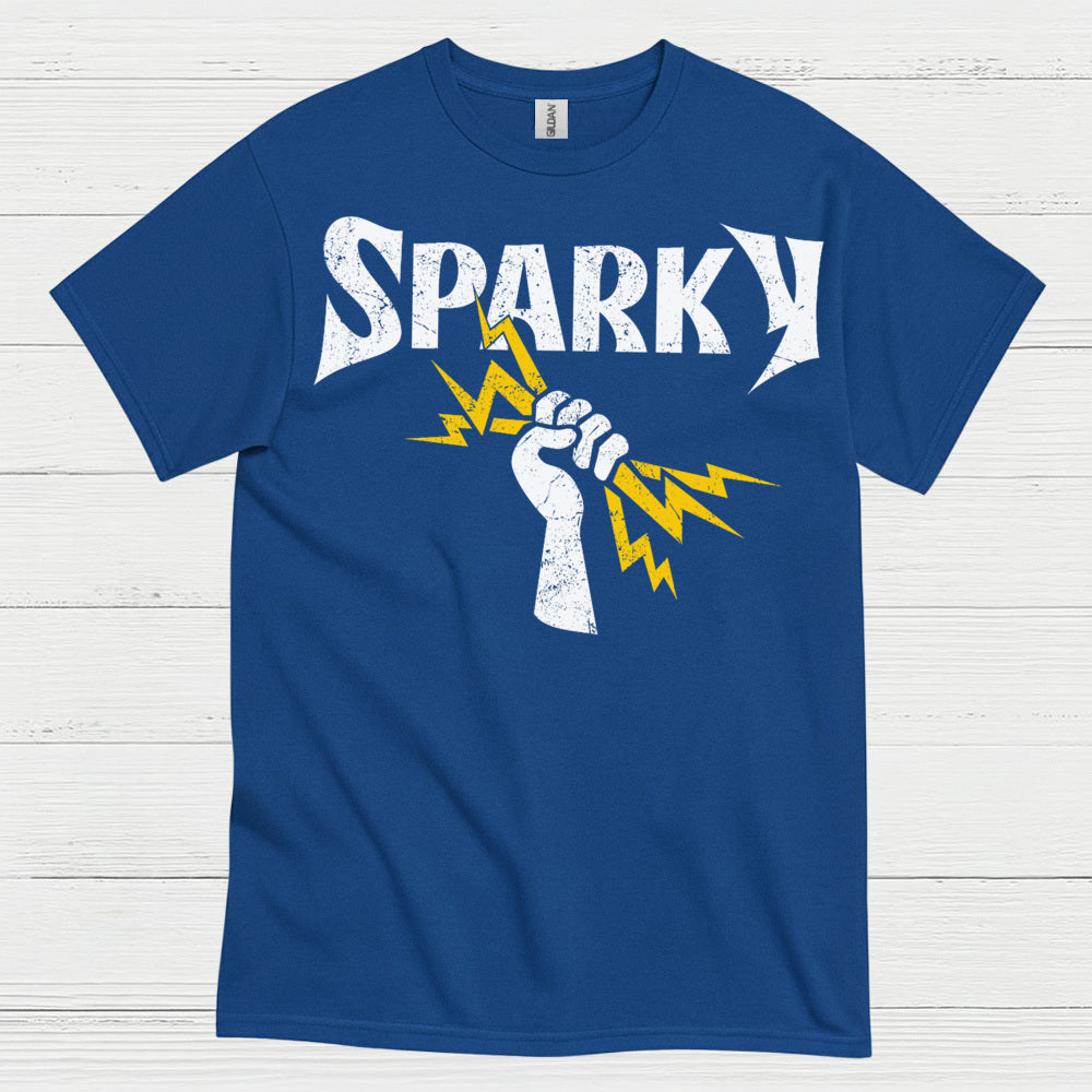 Sparky Electrician Graphic T Shirt