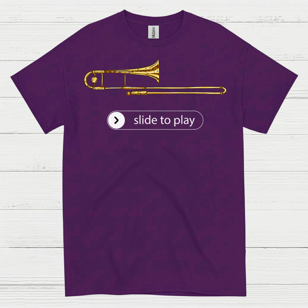 Slide To Play Trombone T Shirt