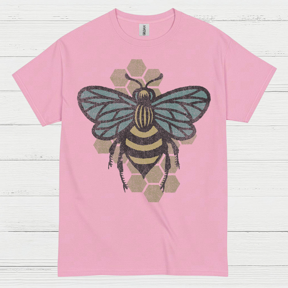 Vintage Honey Bee Nature Lover T Shirt