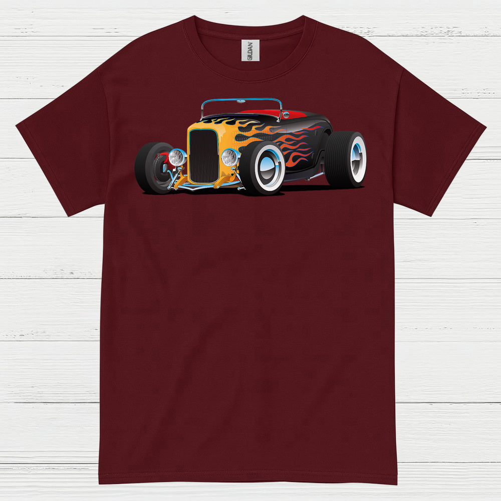 Flame Hot Rod T Shirt