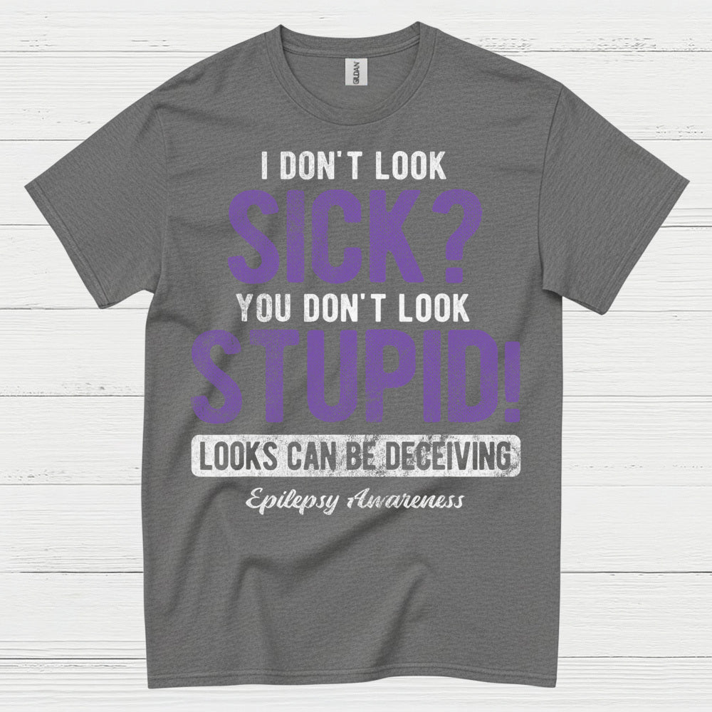 Looks Can Be Deceiving Epilepsy T Shirt