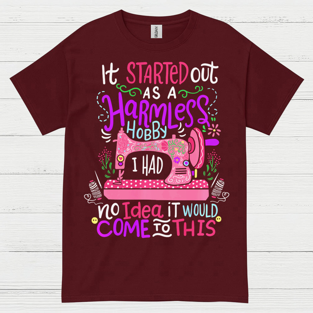Colorful Harmless Hobby Sewing T Shirt
