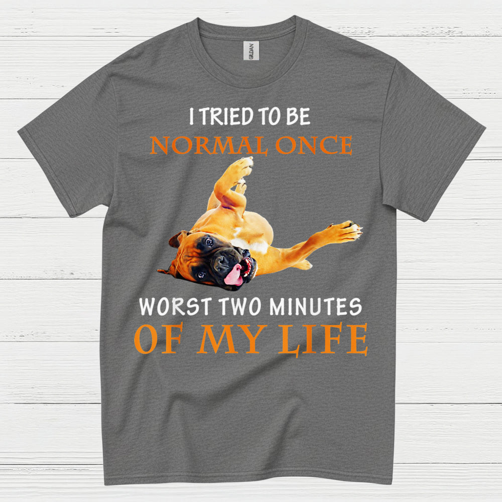 Worst Two Minutes Boxer T Shirt