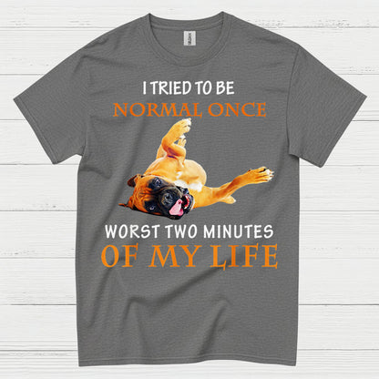 Worst Two Minutes Boxer T Shirt
