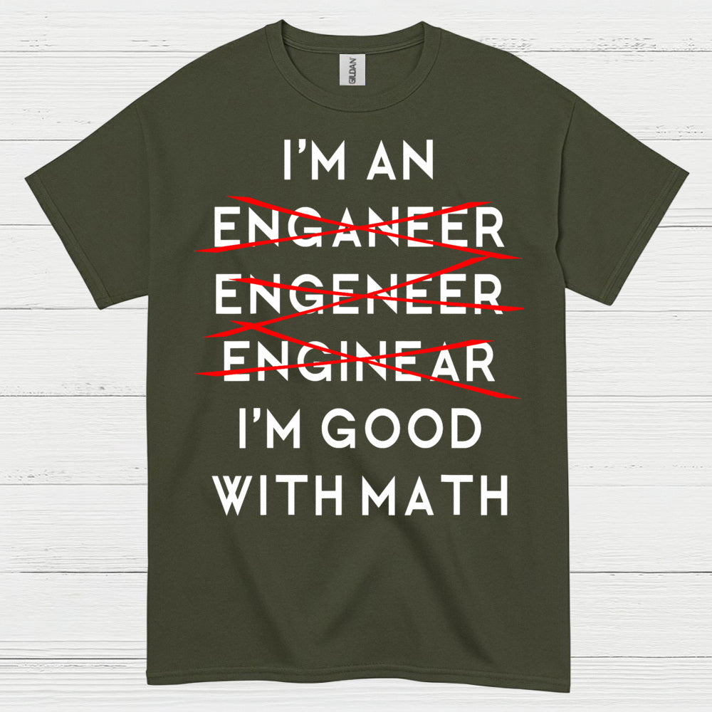 Engineer Math Humor T Shirt