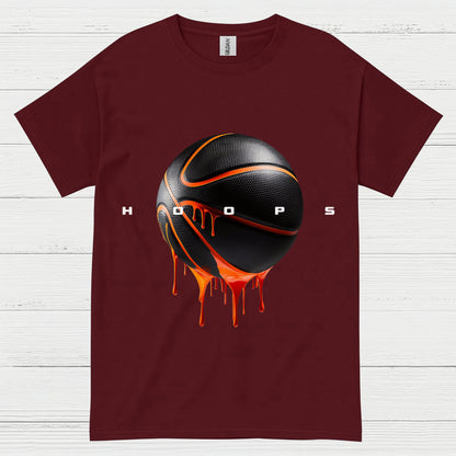 Dripping Basketball Hoops T Shirt