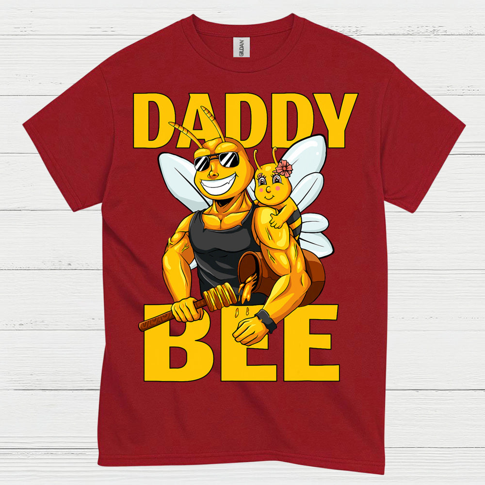 Daddy Bee Funny Fatherhood T Shirt
