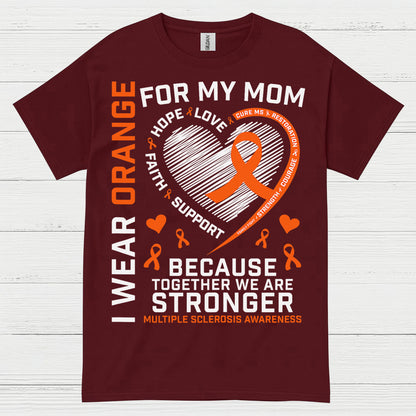Wear Orange For My Mom T Shirt