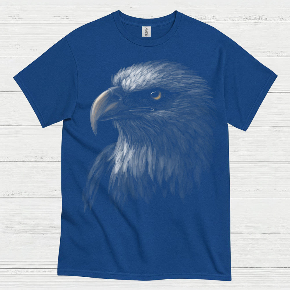 Majestic Bald Eagle Portrait Wildlife Freedom T Shirt