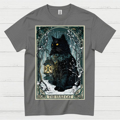 Yule Cat Winter Art T Shirt