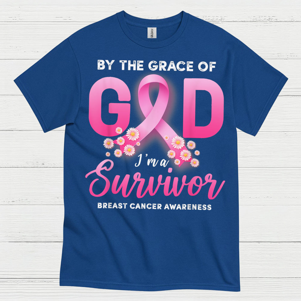 By The Grace Of God Survivor T Shirt
