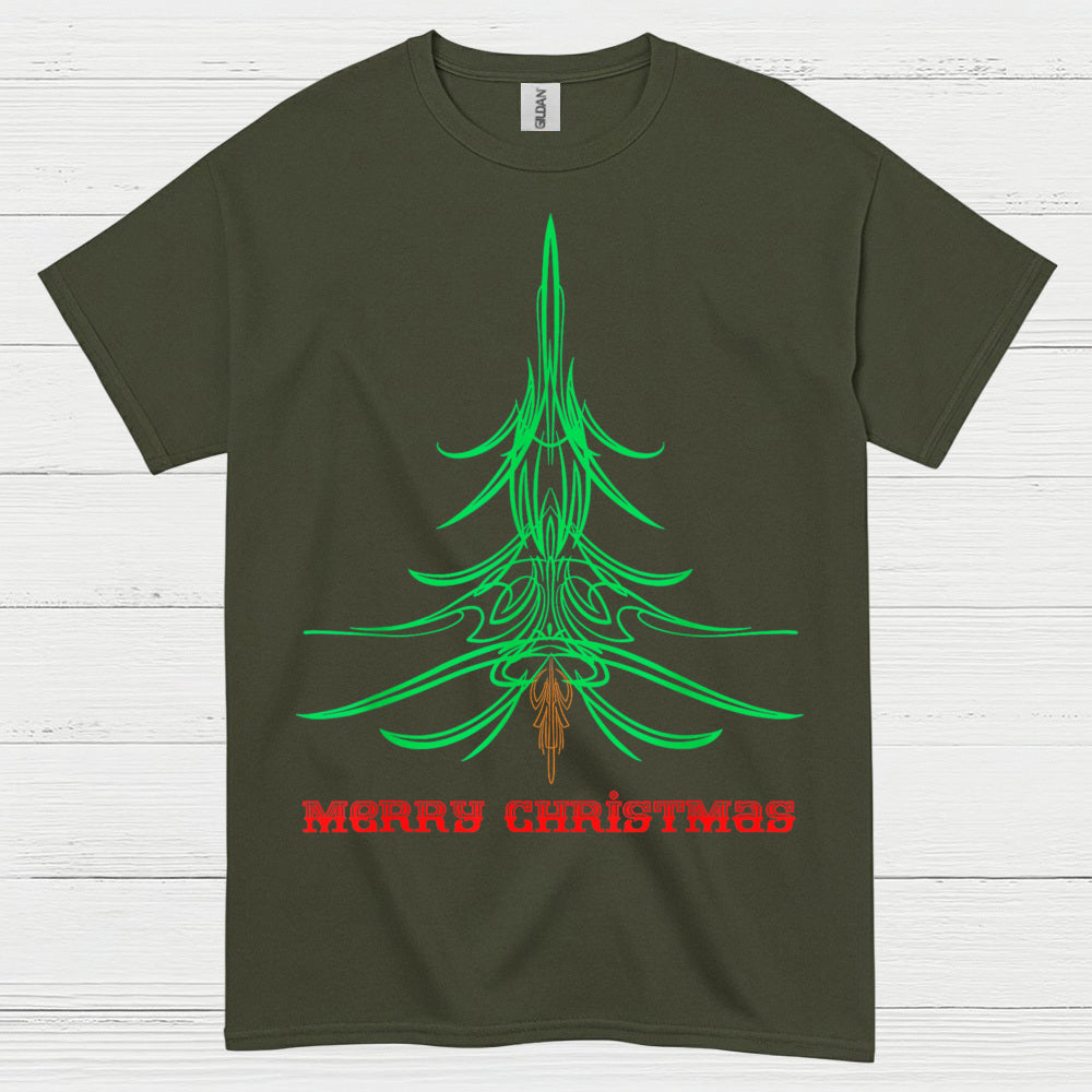 Merry Christmas Tree T Shirt