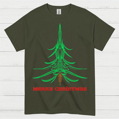 Merry Christmas Tree T Shirt