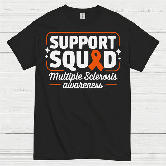 Support Squad Multiple Sclerosis T Shirt