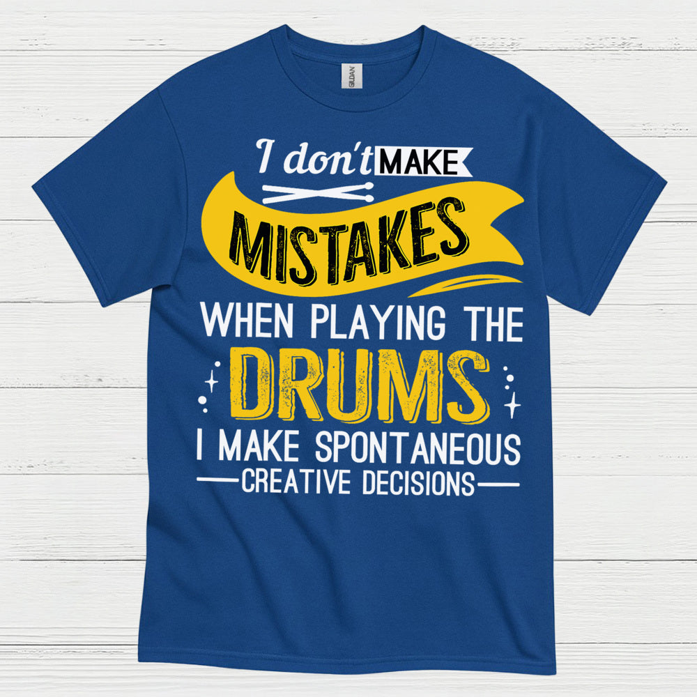 Spontaneous Drummer T Shirt