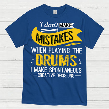 Spontaneous Drummer T Shirt
