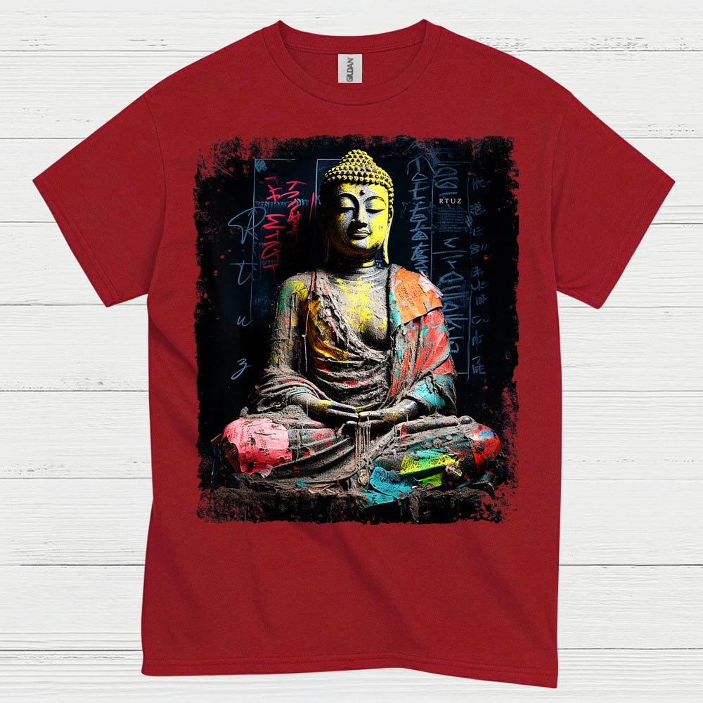Urban Buddha Street Art T Shirt