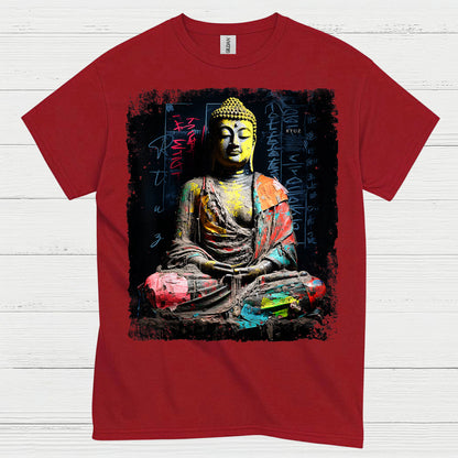 Urban Buddha Street Art T Shirt