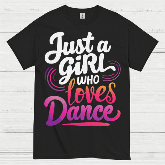 Girl Loves Dance Passion T Shirt