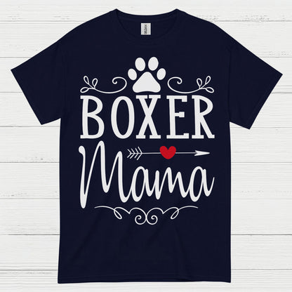 Boxer Mama Dog T Shirt