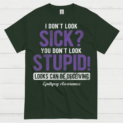 Looks Can Be Deceiving Epilepsy T Shirt