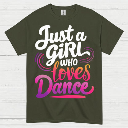 Girl Loves Dance Passion T Shirt