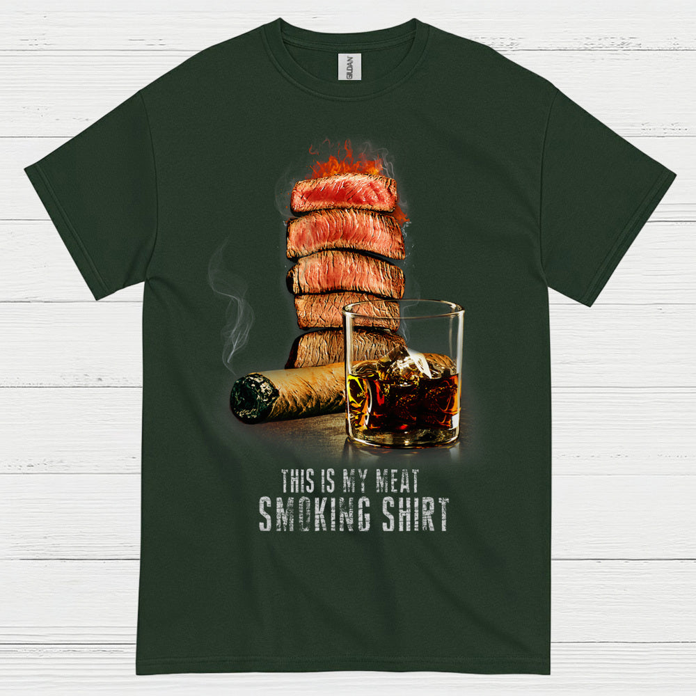 Meat Smoking Shirt BBQ T Shirt