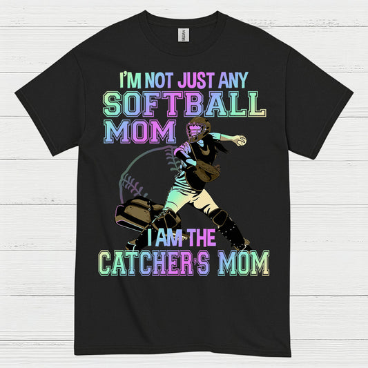 I Am The Catcher’s Mom Softball T Shirt