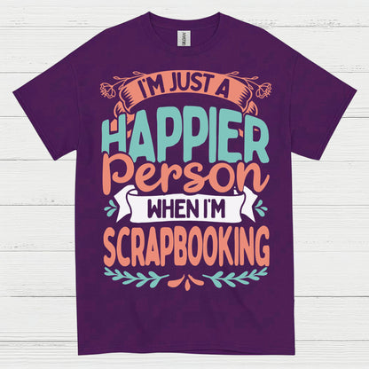 Happy Scrapbooking Lover Hobby Craft T Shirt