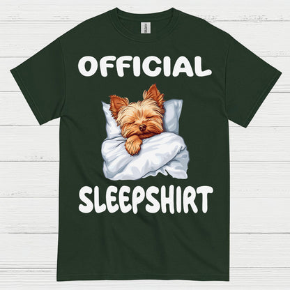 Official Sleep Shirt Funny Dog T Shirt