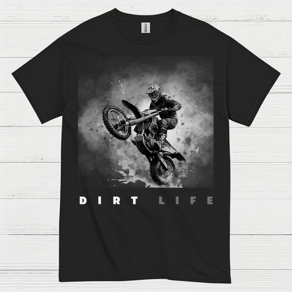Dirt Life Motocross Action Rider T Shirt
